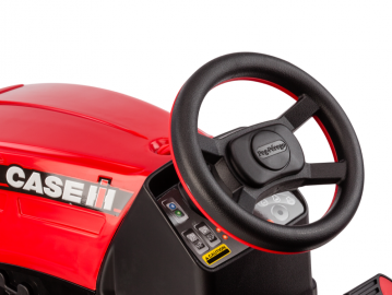 Case ih tractor  trailer feature deluxe steering wheel